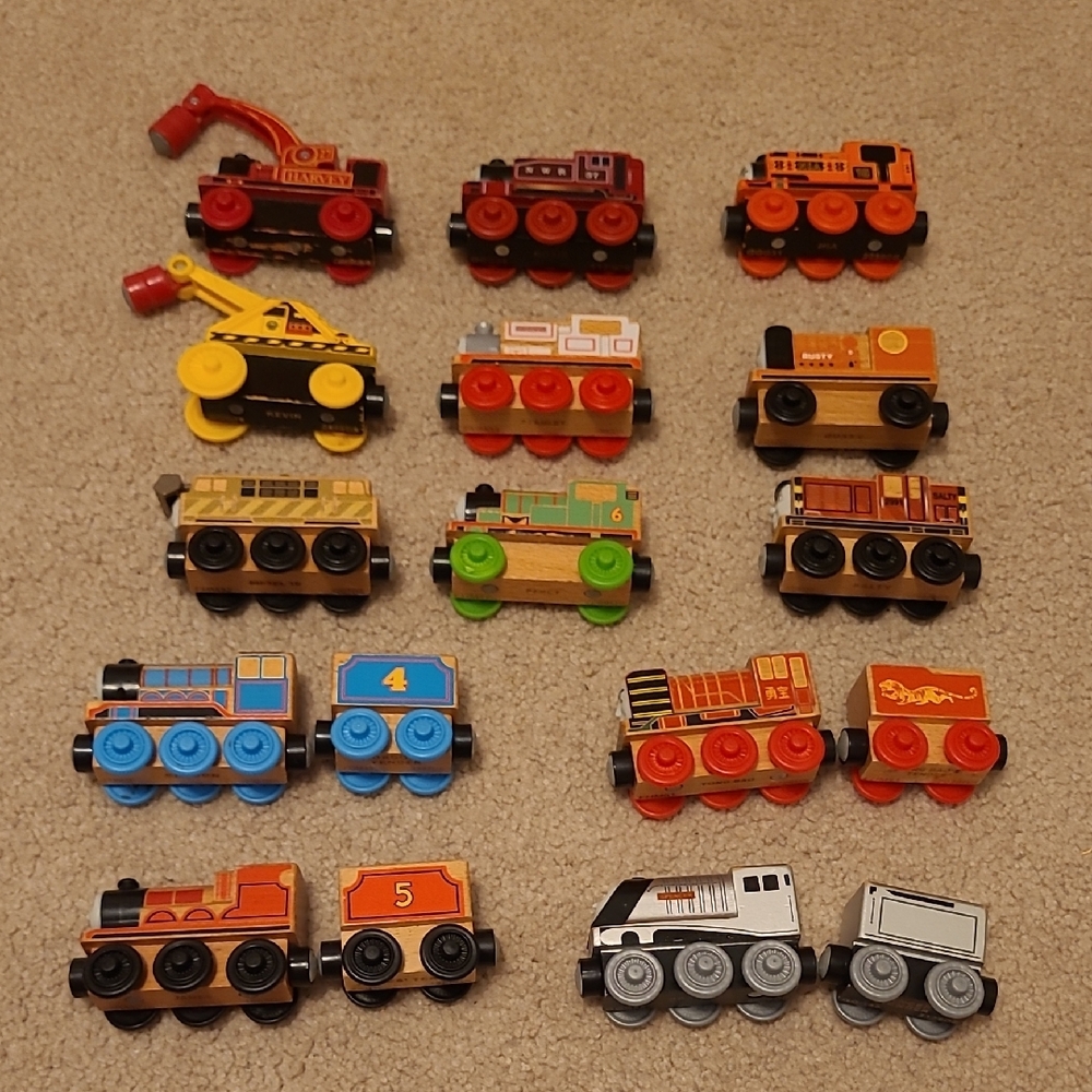 Thomas The Train Wooden Train Lot